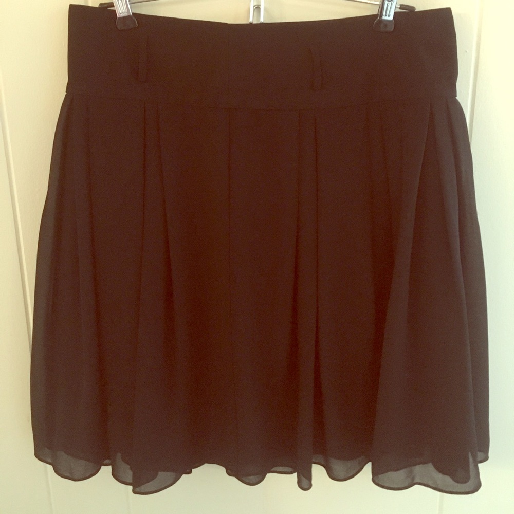 Black skirt